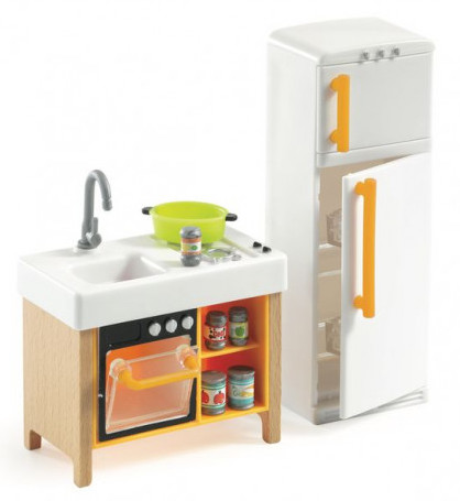 La cuisine compacte Petit Home de Djeco